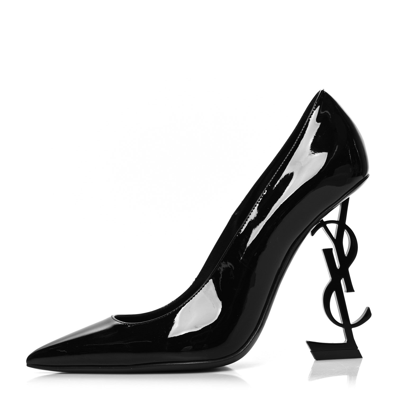 Saint Laurent Patent Opyum 110 Pumps 37 Black 1 of 9