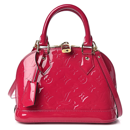 Louis Vuitton Vernis Alma BB Rose Indien 1 of 9