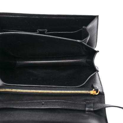 Celine Goatskin Medium Classic Box Flap Bag Black 5 of 14