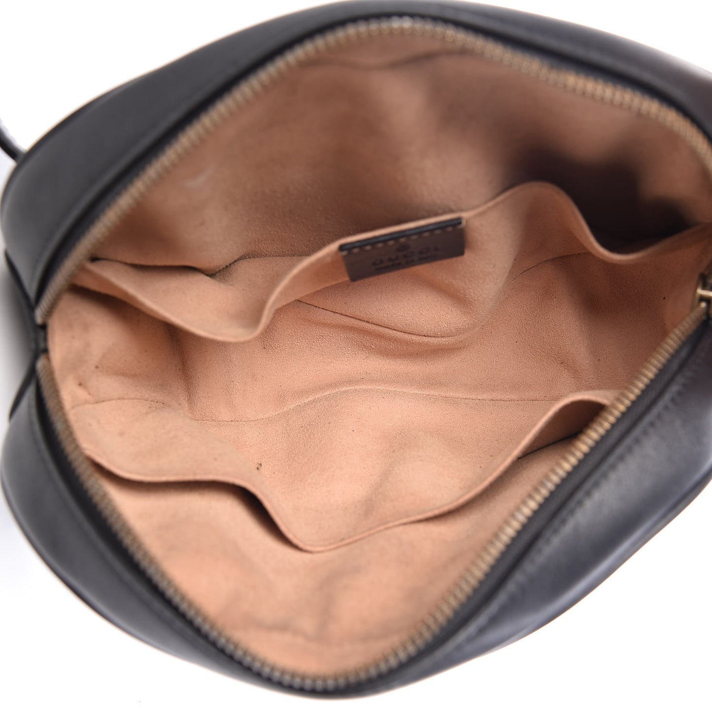 Calfskin Matelasse GG Marmont Belt Bag 95 38 Black