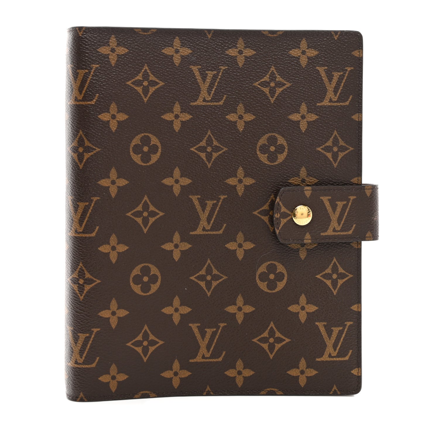 Monogram Large Ring Agenda Cover