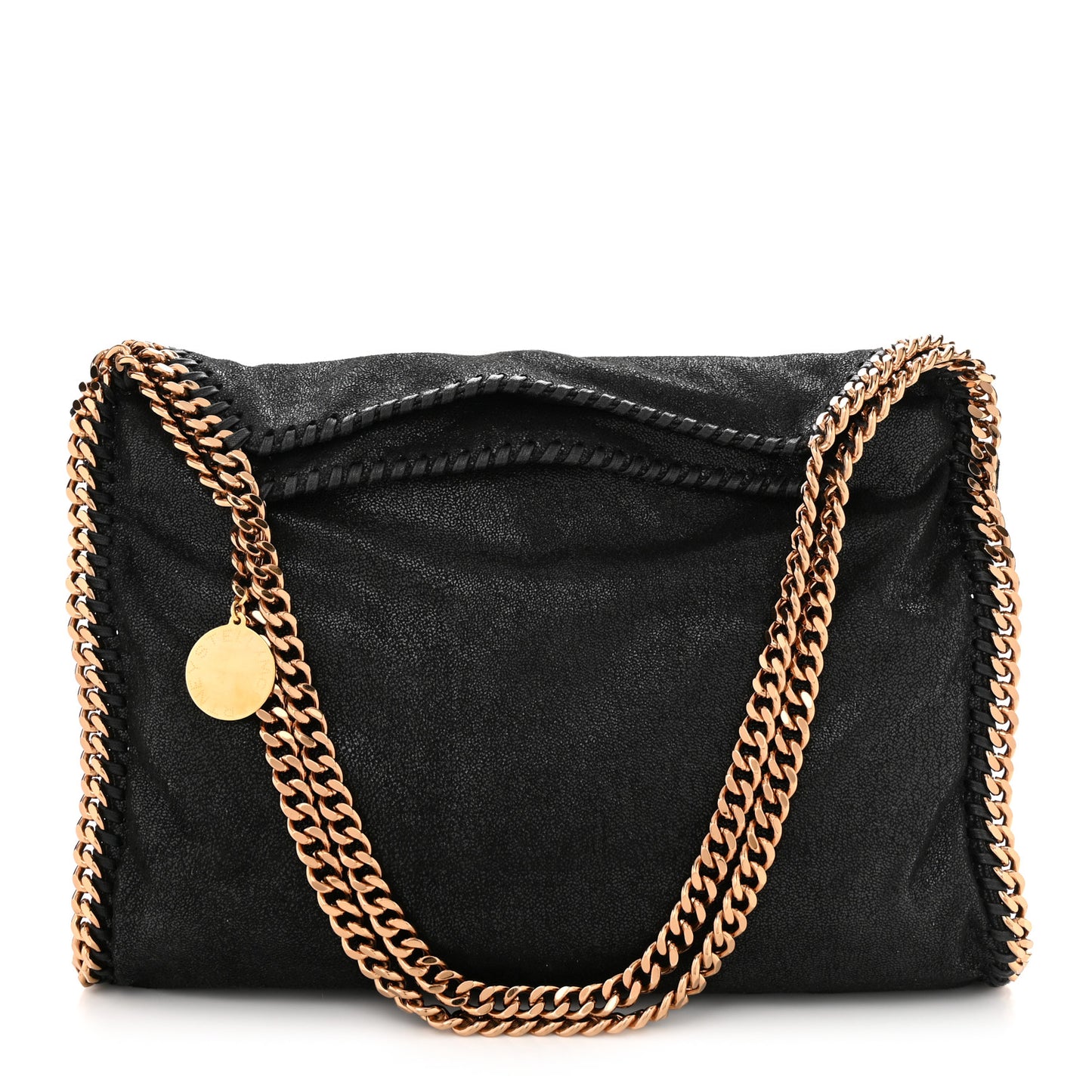 Shaggy Deer Mini Falabella Tote Black