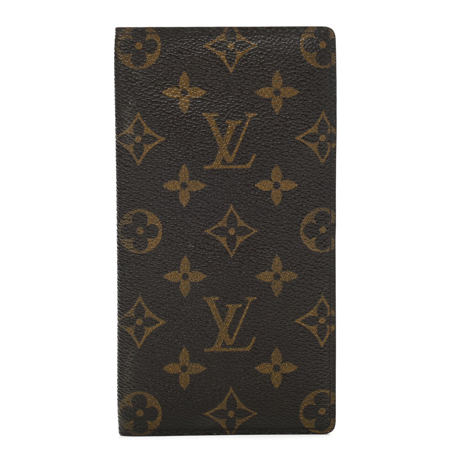 Louis Vuitton Monogram Porte Valeurs Checkbook Wallet 1 of 12