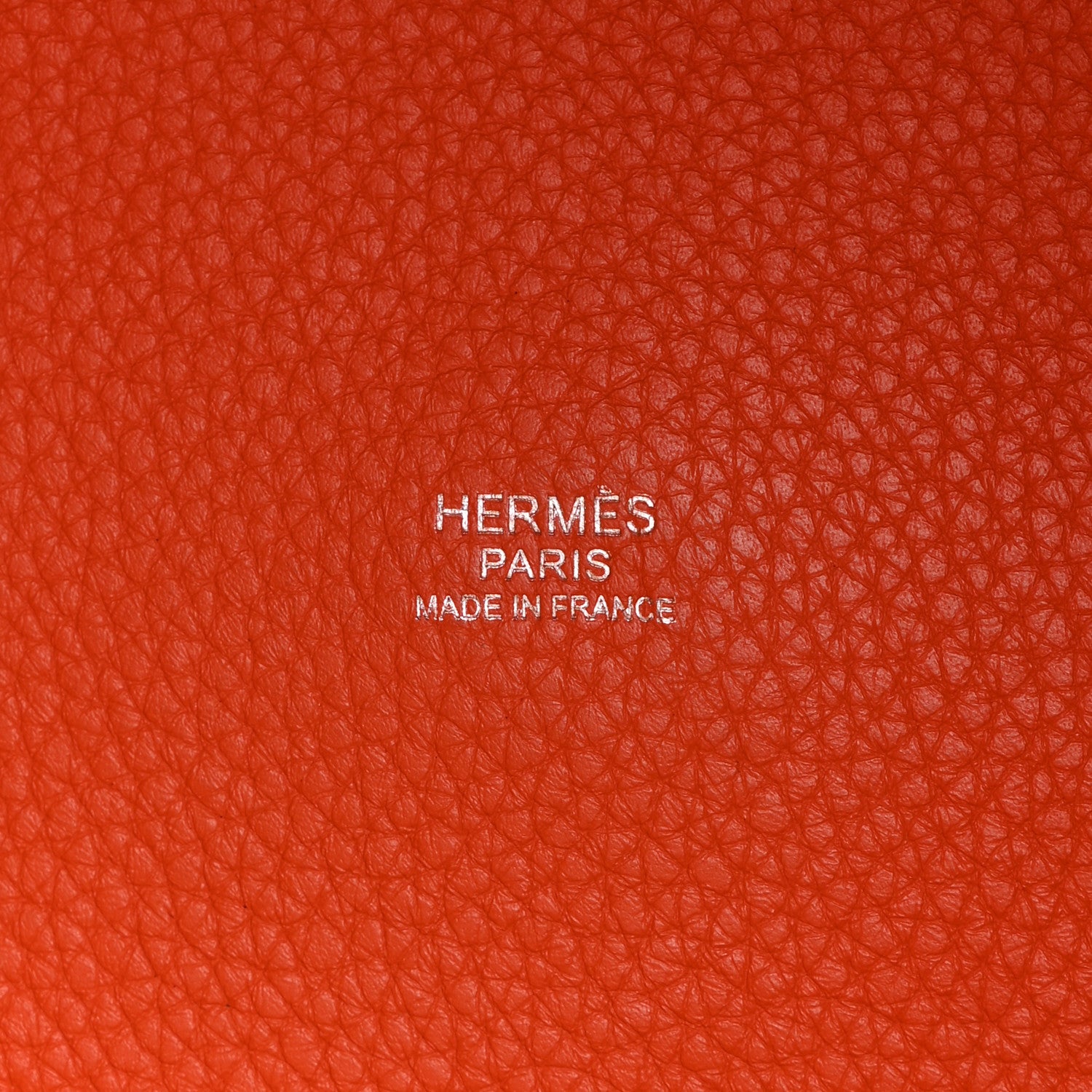 Hermes Taurillon Clemence Picotin Lock 26 GM Orange 6 of 10