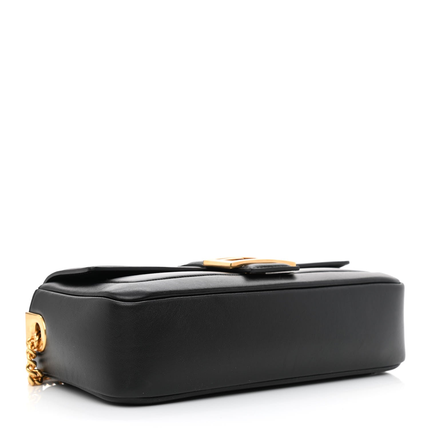Fendi Nappa Apolo Chain Baguette Black 4 of 12