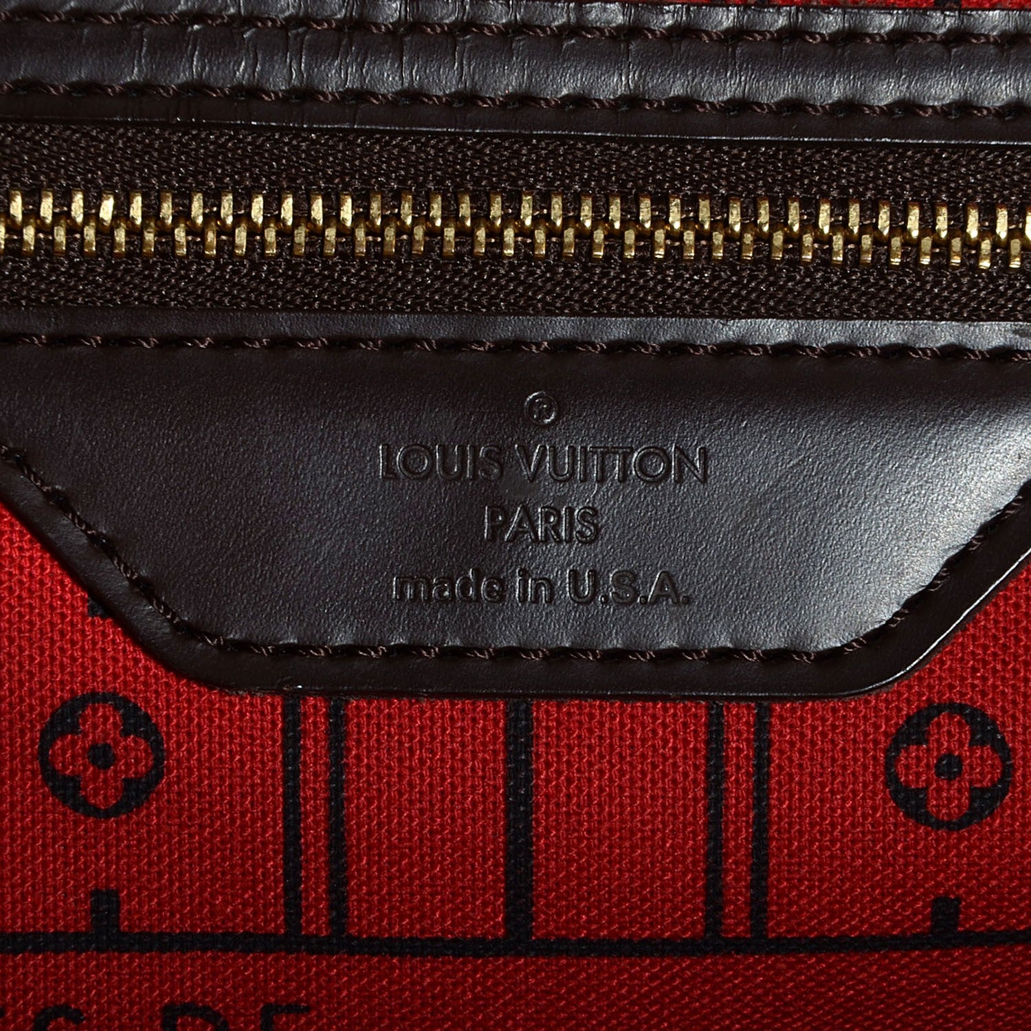 Louis Vuitton Damier Ebene Neverfull GM 6 of 7