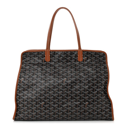 Goyard Goyardine Sac Hardy Pet Carrier PM Black Gold 1 of 11