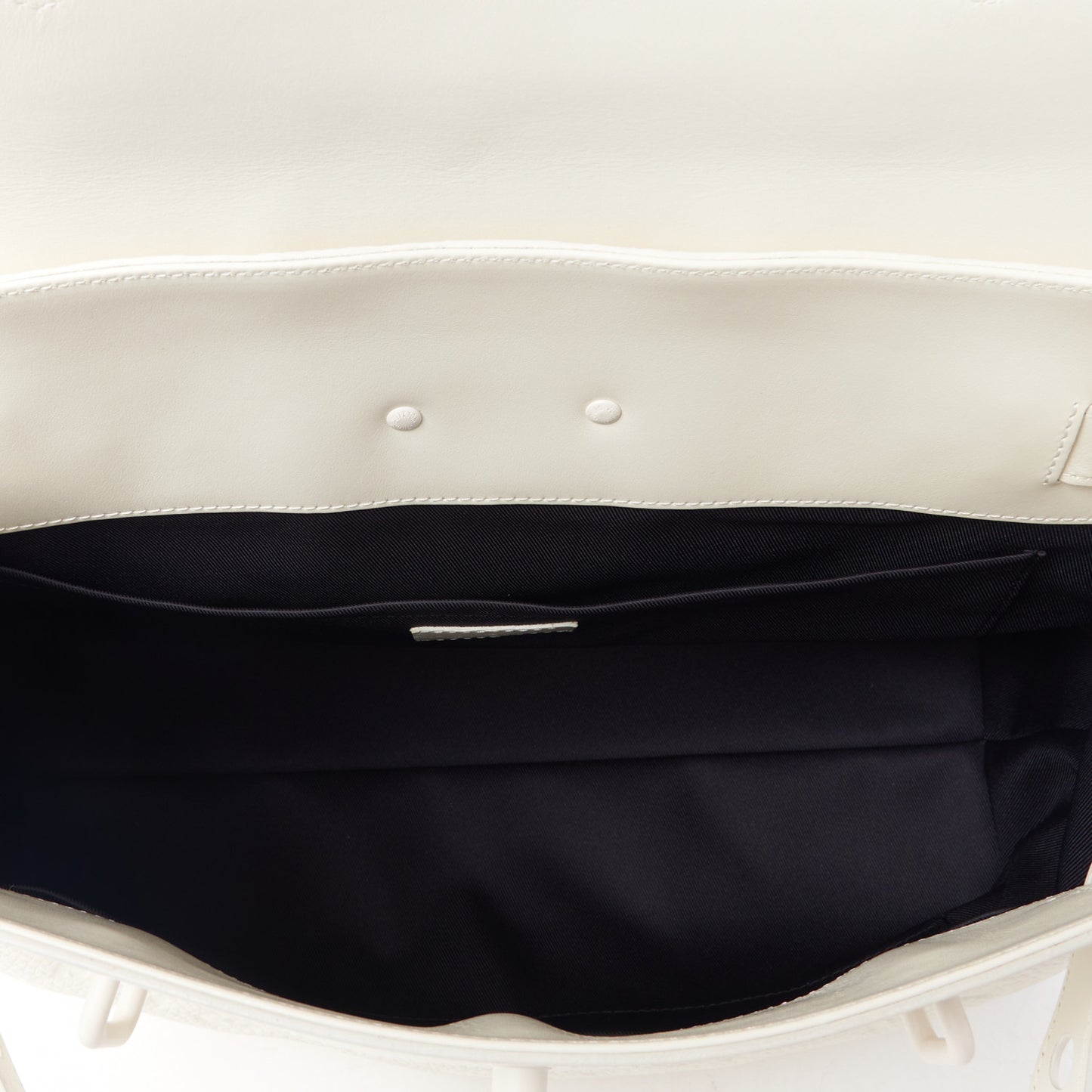 Taurillon Monogram Steamer PM White