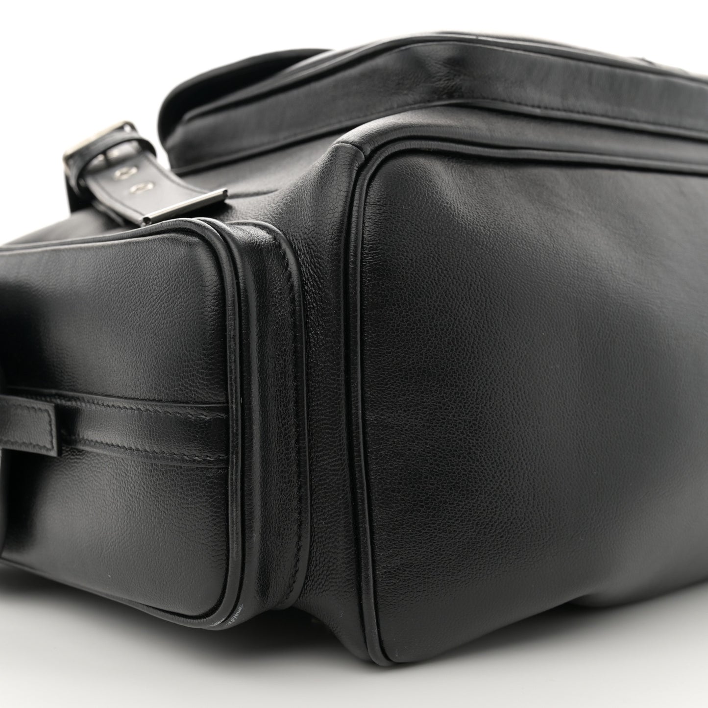 Calfskin Large Backpack Black