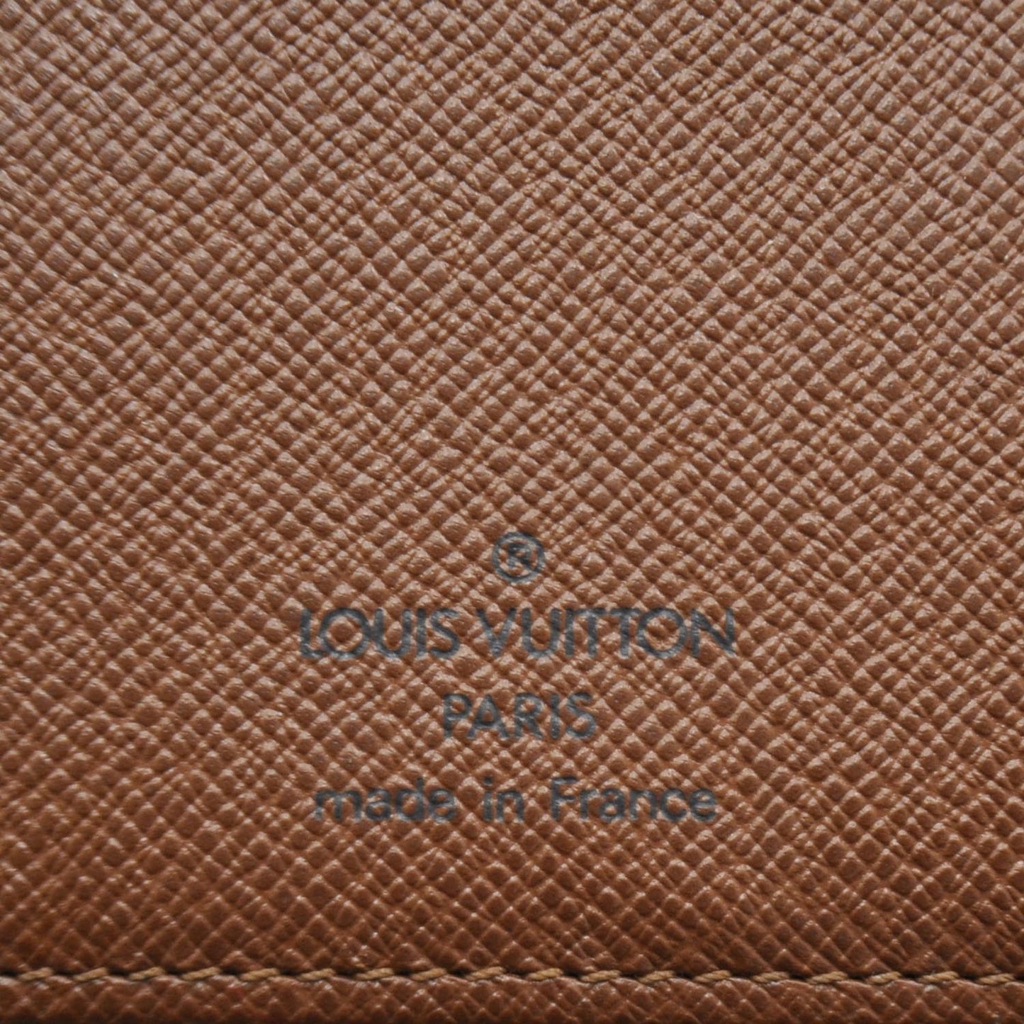 Monogram Porte Valeurs Checkbook Wallet