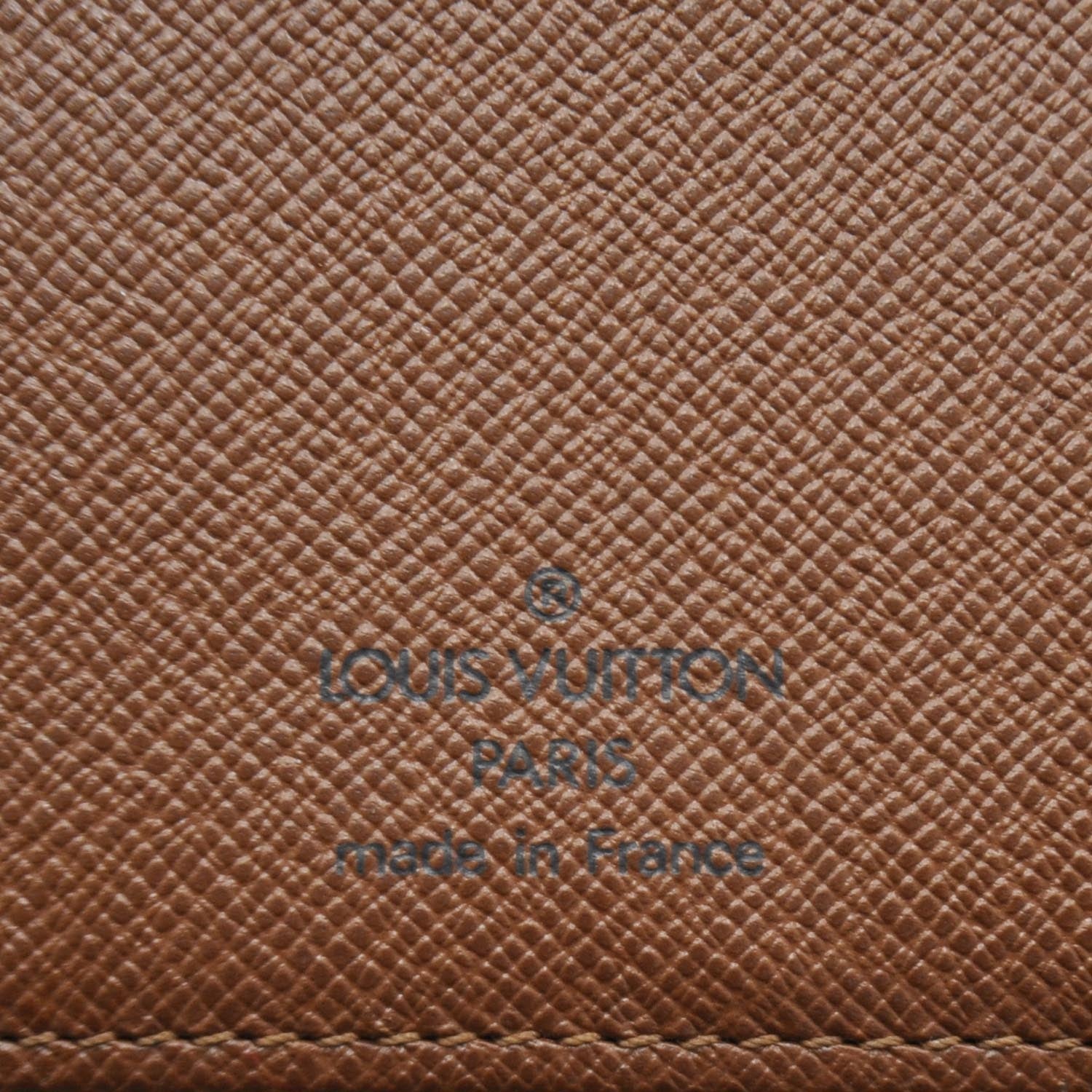 Louis Vuitton Monogram Porte Valeurs Checkbook Wallet 7 of 8
