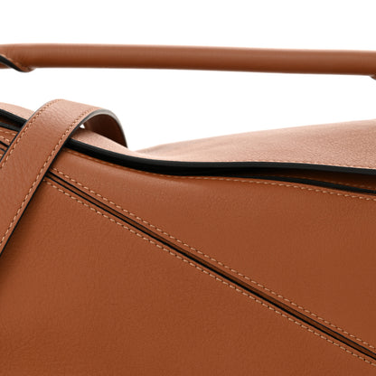 Loewe Calfskin Small Puzzle Bag Tan 8 of 10