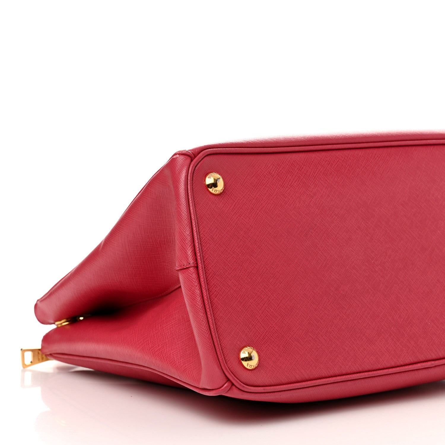 Prada Saffiano Medium Galleria Double Zip Tote Peonia 10 of 18