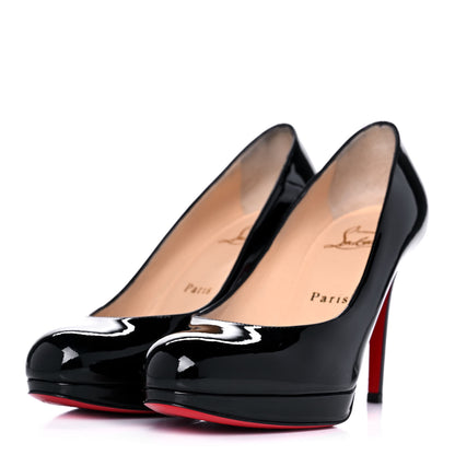 Christian Louboutin Patent Decollete 868 100 Pumps 35 Black 3 of 13