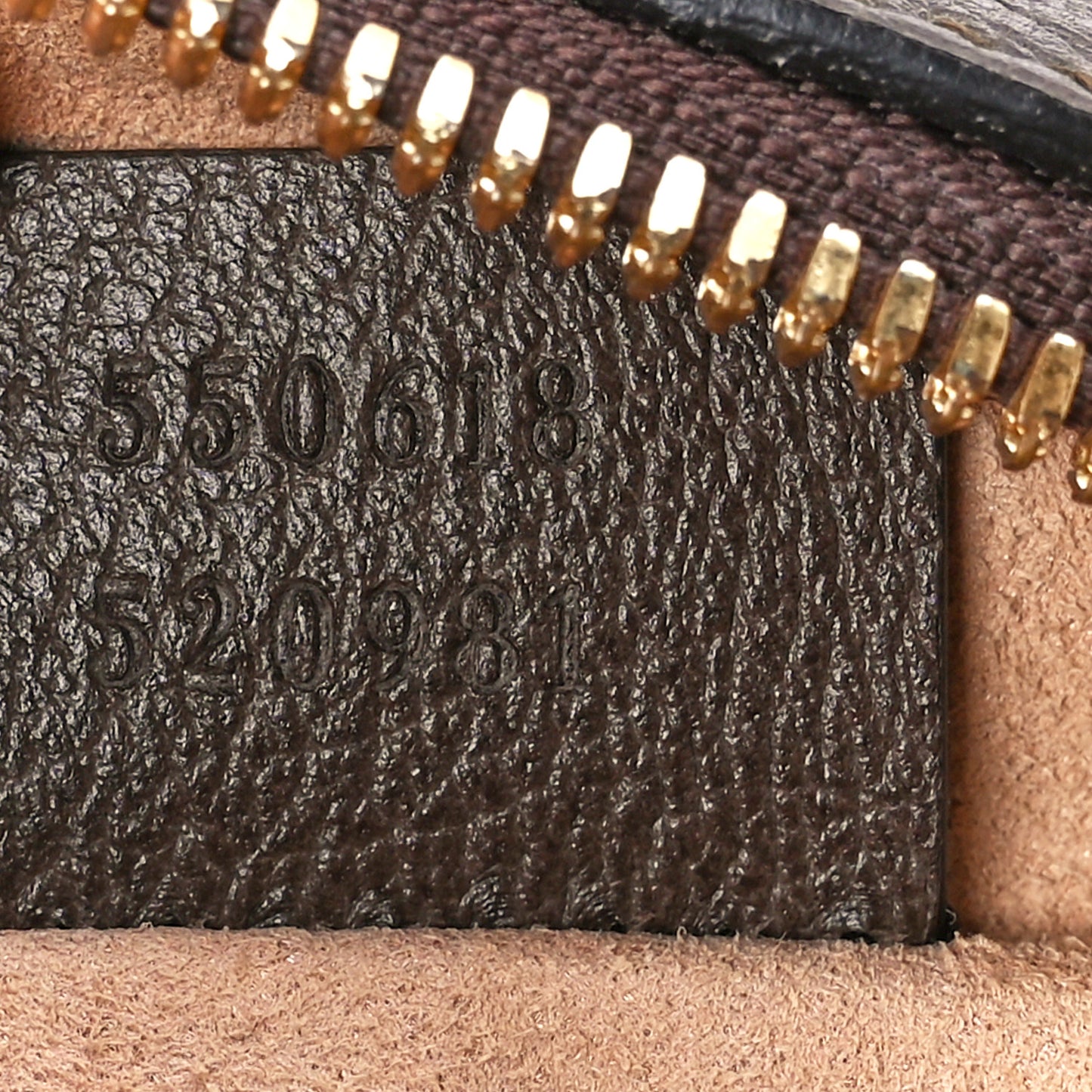 GG Supreme Monogram Web Mini Ophidia Round Shoulder Bag Brown