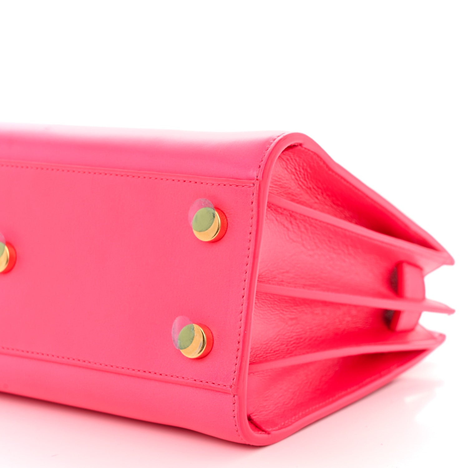 Saint Laurent Calfskin Nano Sac De Jour Lipstick Fuchsia 9 of 11