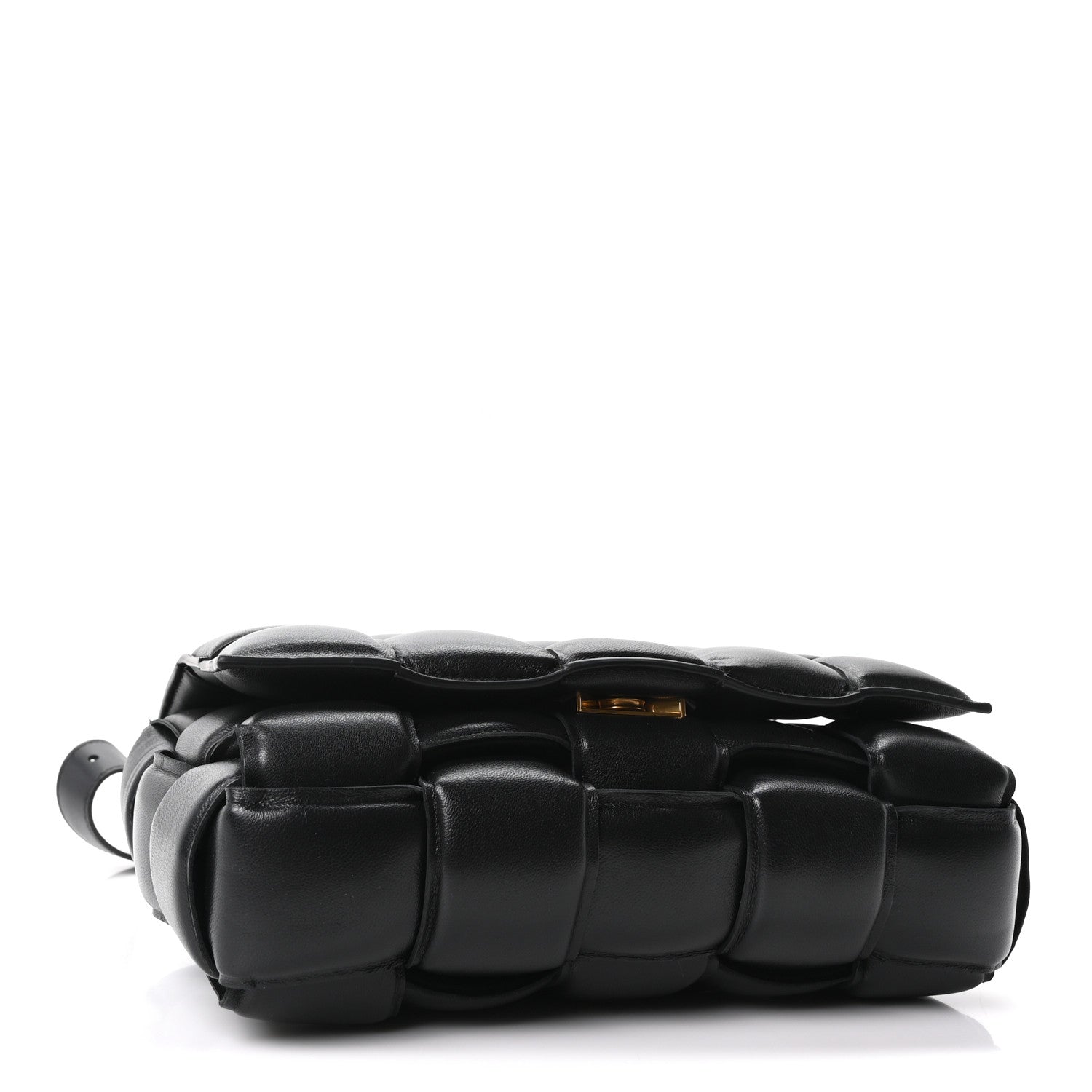 Bottega Veneta Nappa Maxi Intreccio Padded Cassette Crossbody Bag Black 4 of 9