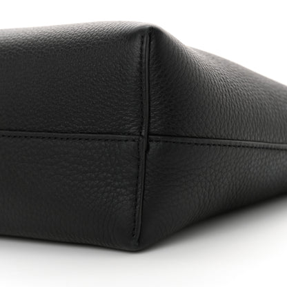 The Row Grained Calfskin Small Park Tote Black 10 of 11