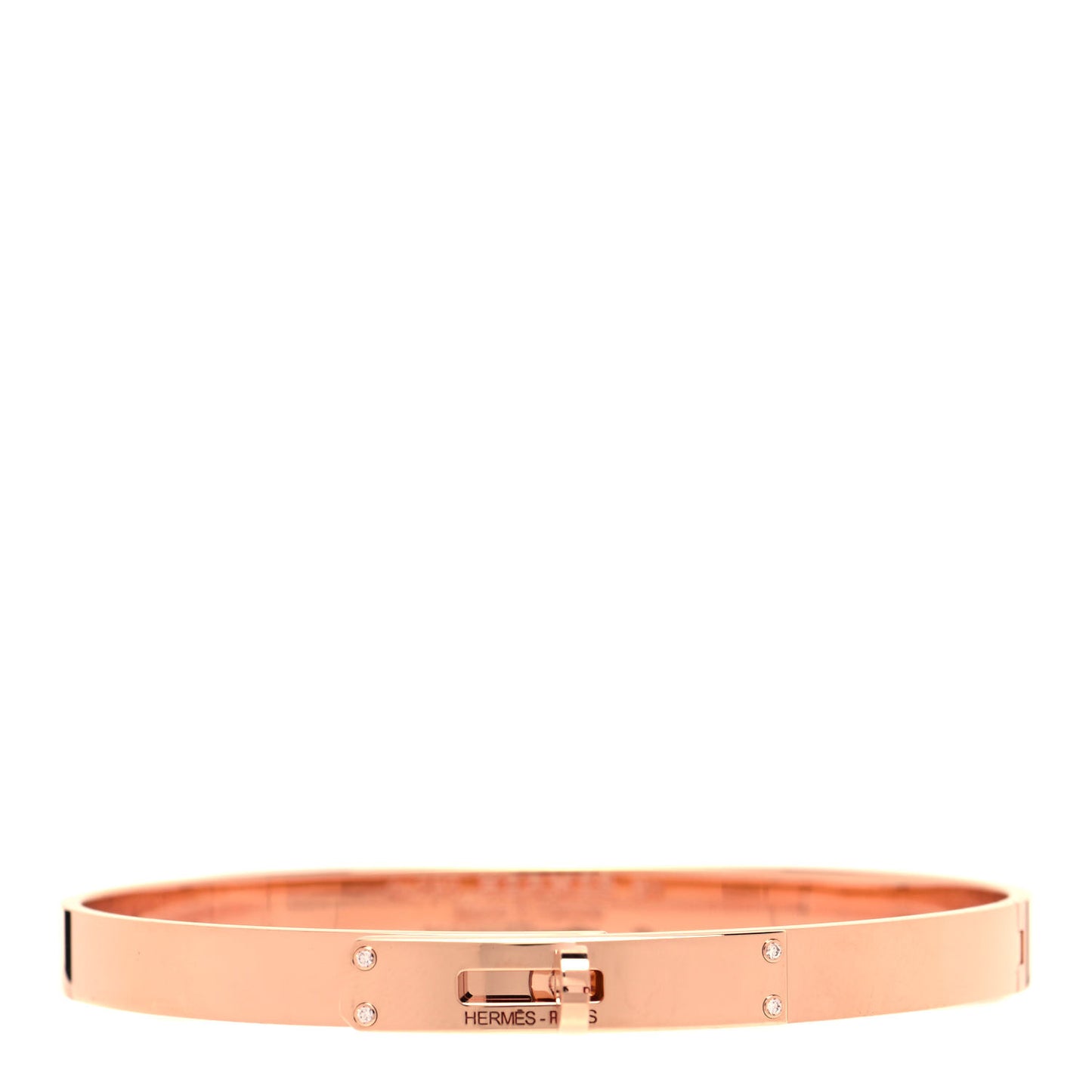 18K Rose Gold Diamond PM Kelly Bracelet SH
