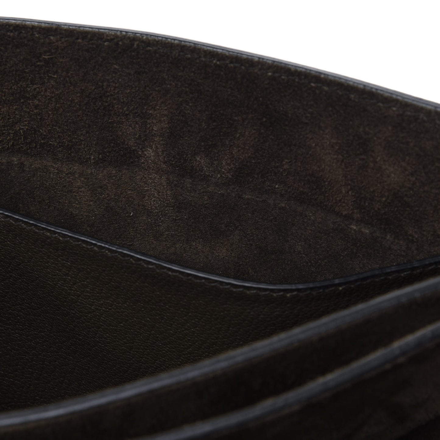 Goatskin Bandoliera Madras Shoulder Bag Dark Green