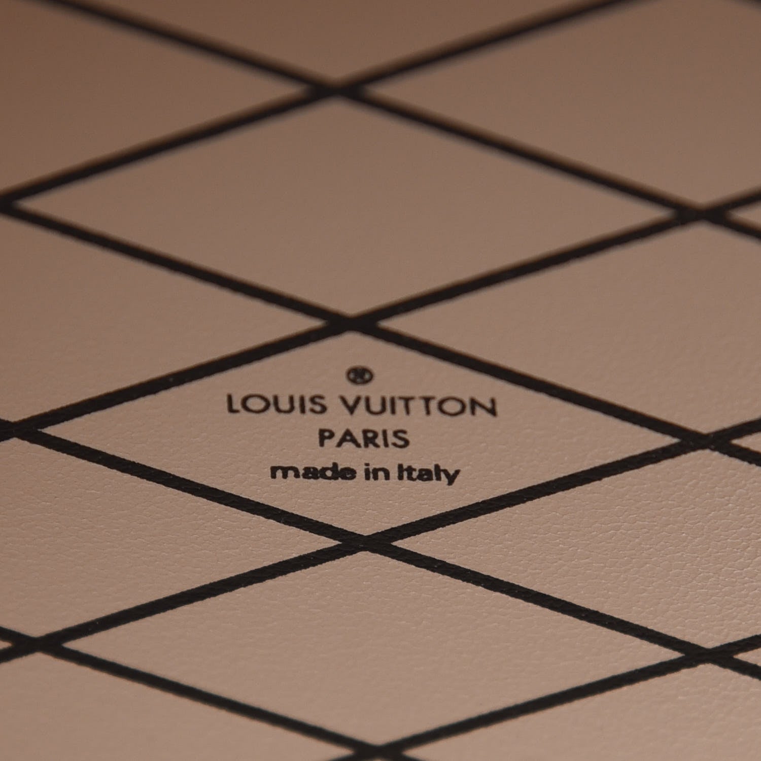 Louis Vuitton Calfskin Petite Boite Chapeau Black Beige 6 of 8