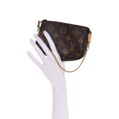 Louis Vuitton Monogram Mini Pochette Accessories 2 of 8
