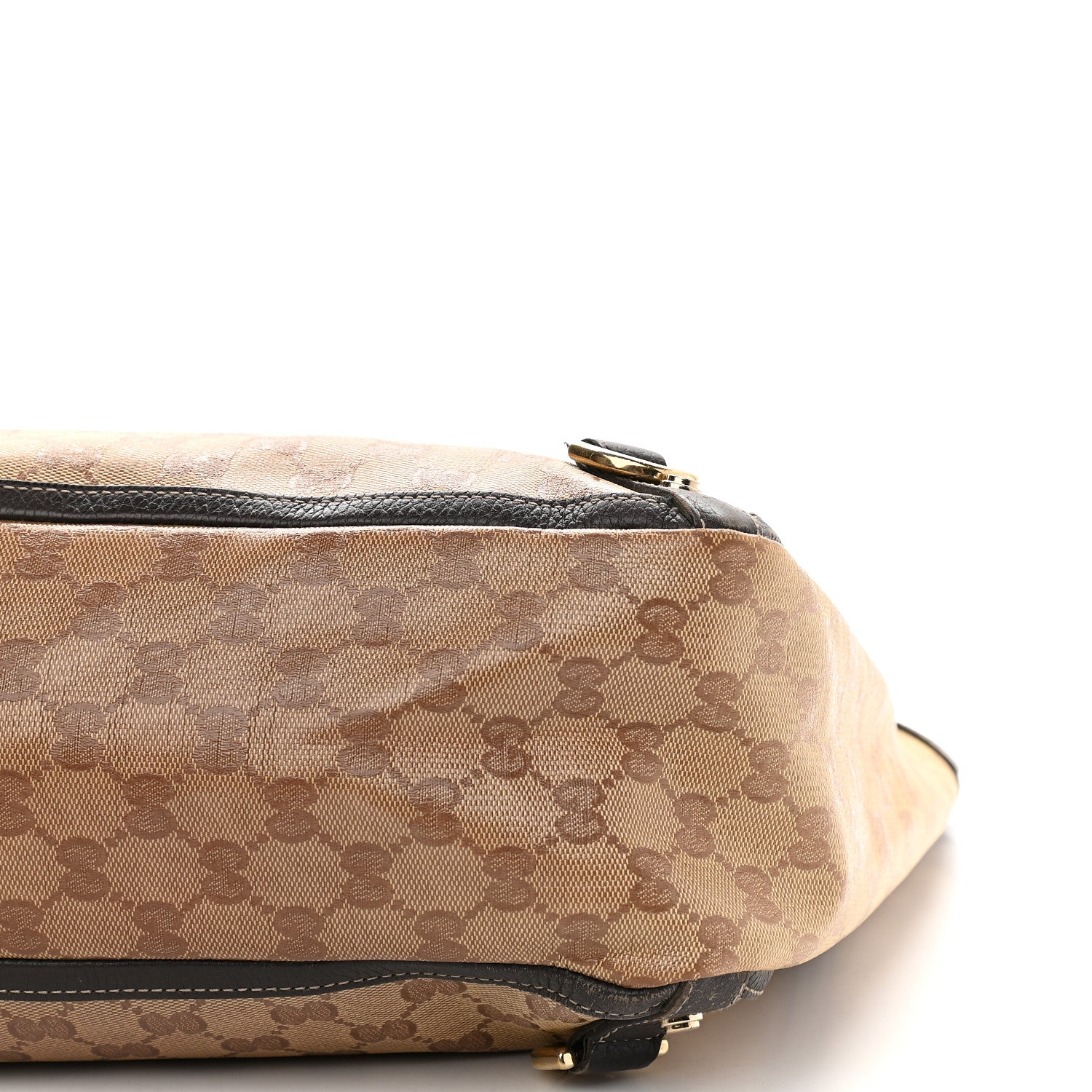 Gucci Monogram Large Abbey Tote Dark Brown 8 of 17