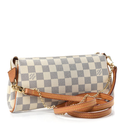 Louis Vuitton Damier Azur Eva Clutch 3 of 13