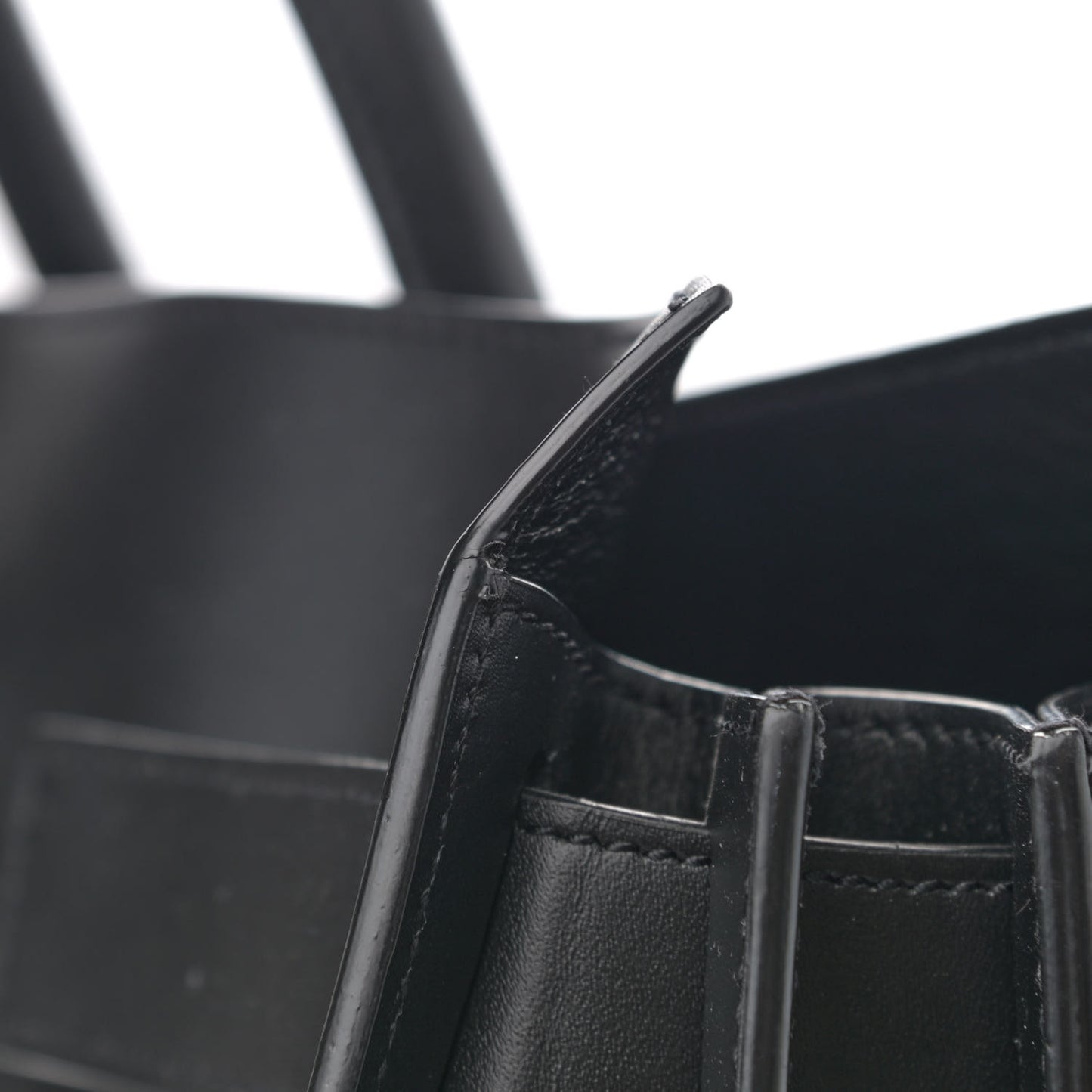 Calfskin Large Sac De Jour Carryall Black
