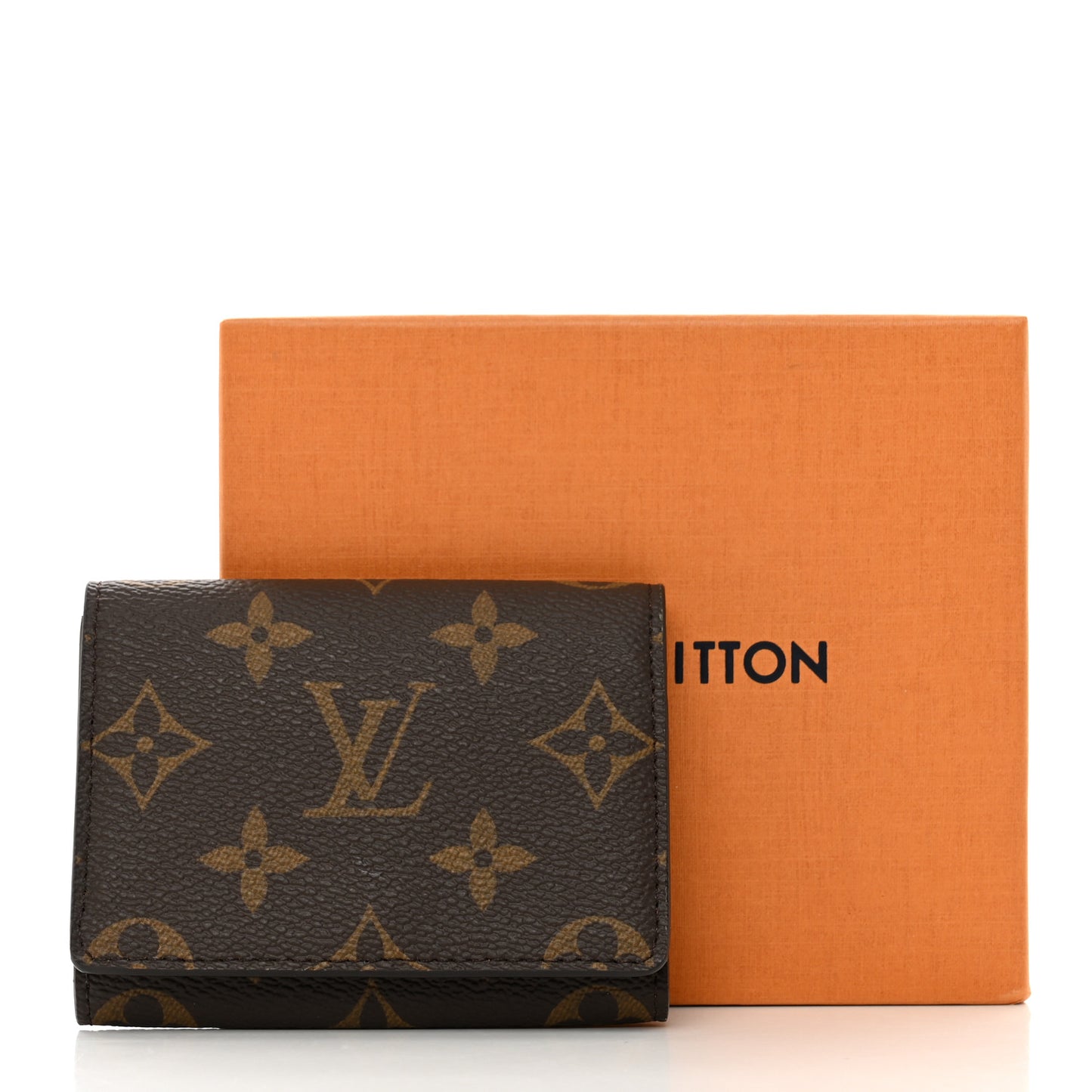 Monogram Envelope Business Card Holder