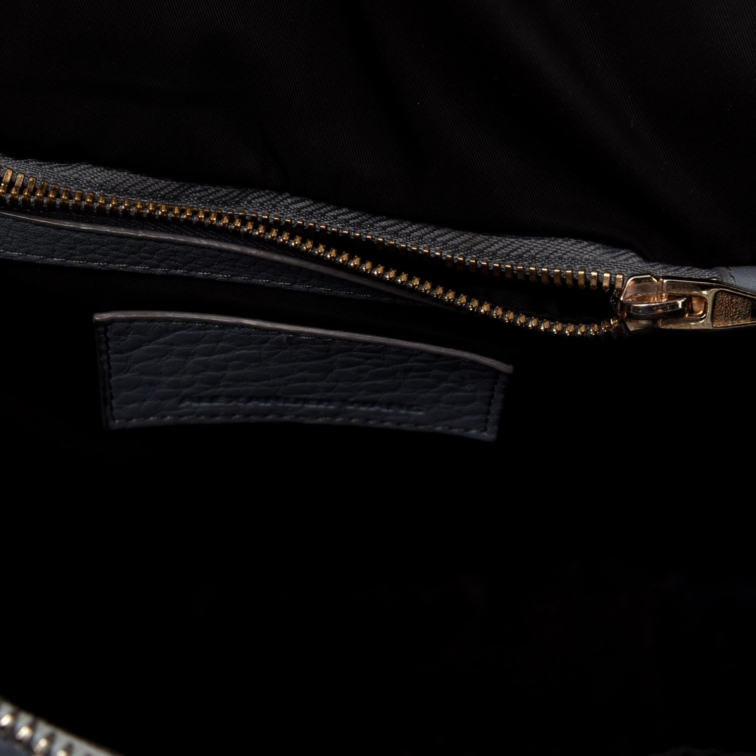 Alexander Wang Pebbled Lambskin Rockie Blue Pale Gold Hardware 11 of 24