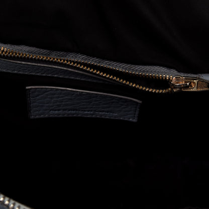 Alexander Wang Pebbled Lambskin Rockie Blue Pale Gold Hardware 11 of 24