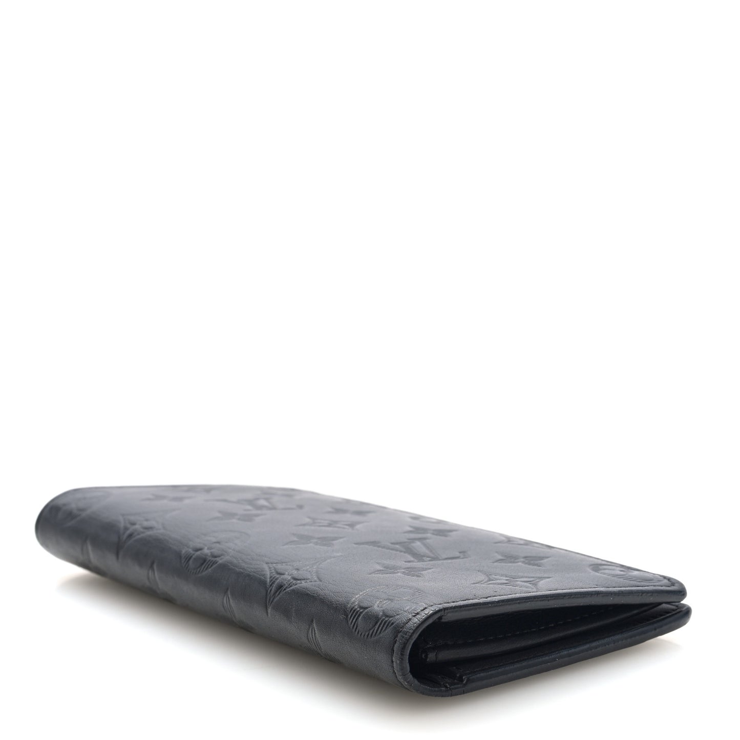 Calfskin Monogram Shadow Brazza Wallet Black