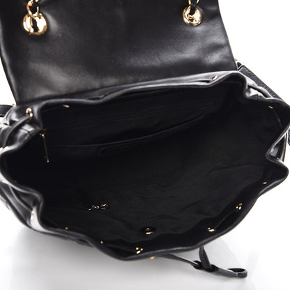Chanel Lambskin Quilted Large Urban Spirit Backpack Black 5 of 9