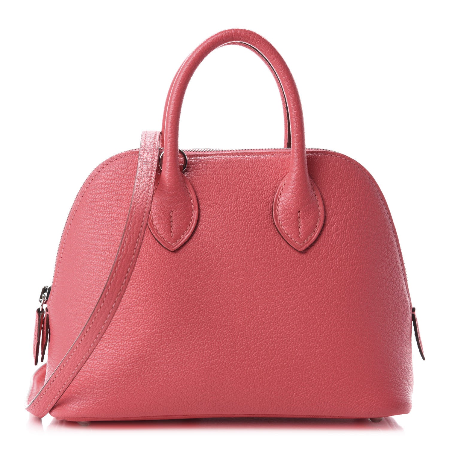 Hermes Chevre Mysore Mini 1923 Bolide Rose Lipstick 1 of 9