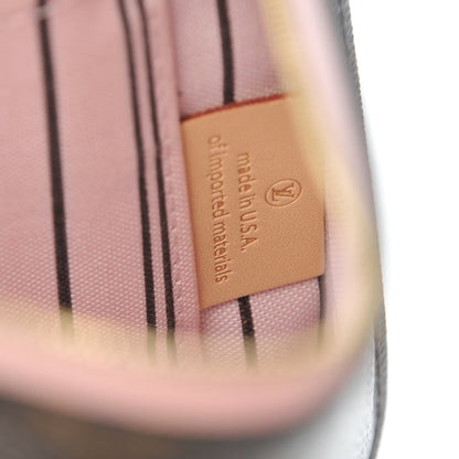 Louis Vuitton Monogram Neverfull MM GM Pochette Rose Ballerine 7 of 8