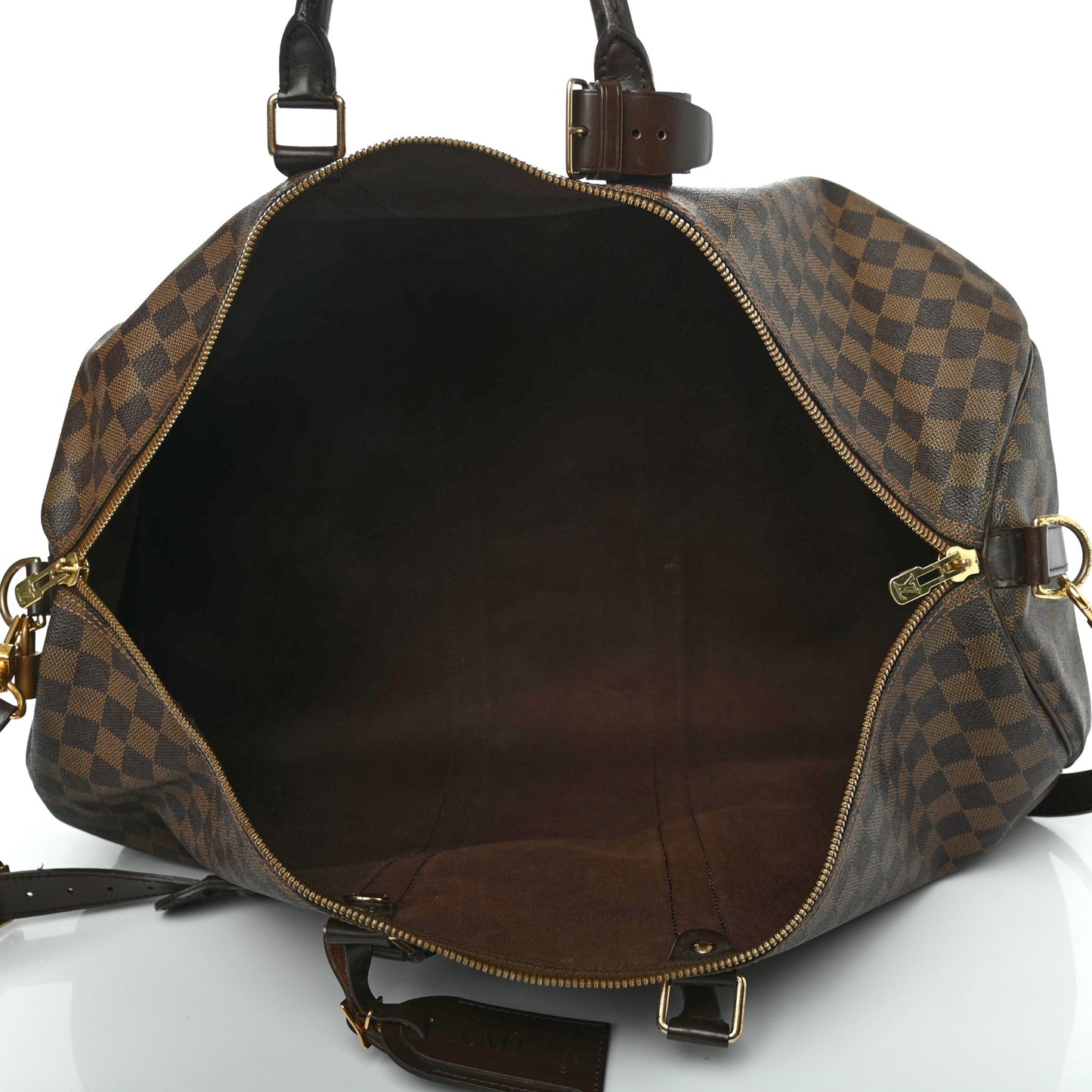 Damier Ebene Keepall Bandouliere 55