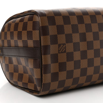 Louis Vuitton Damier Ebene Speedy Bandouliere 25 8 of 9
