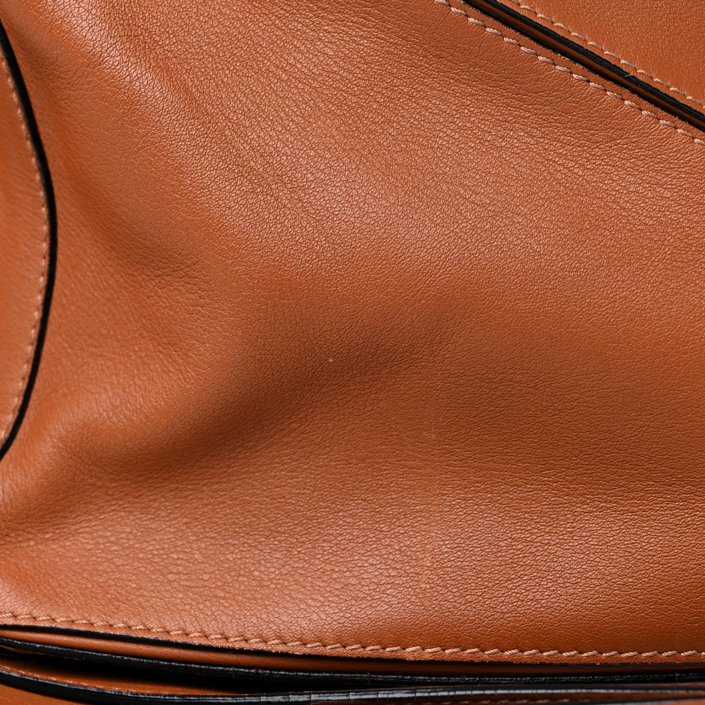 Calfskin Medium Puzzle Bag Tan