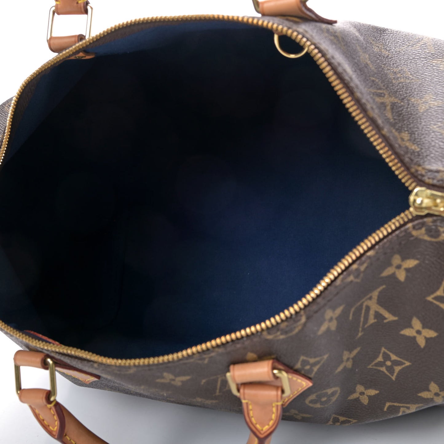 Monogram My LV Heritage Speedy Bandouliere 35 Black Blue Marine