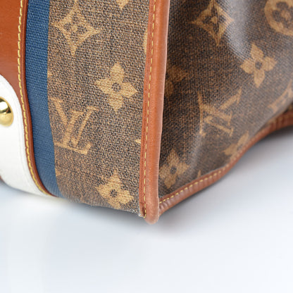 Louis Vuitton Monogram Rayures Tisse Sac GM Blue 21 of 21
