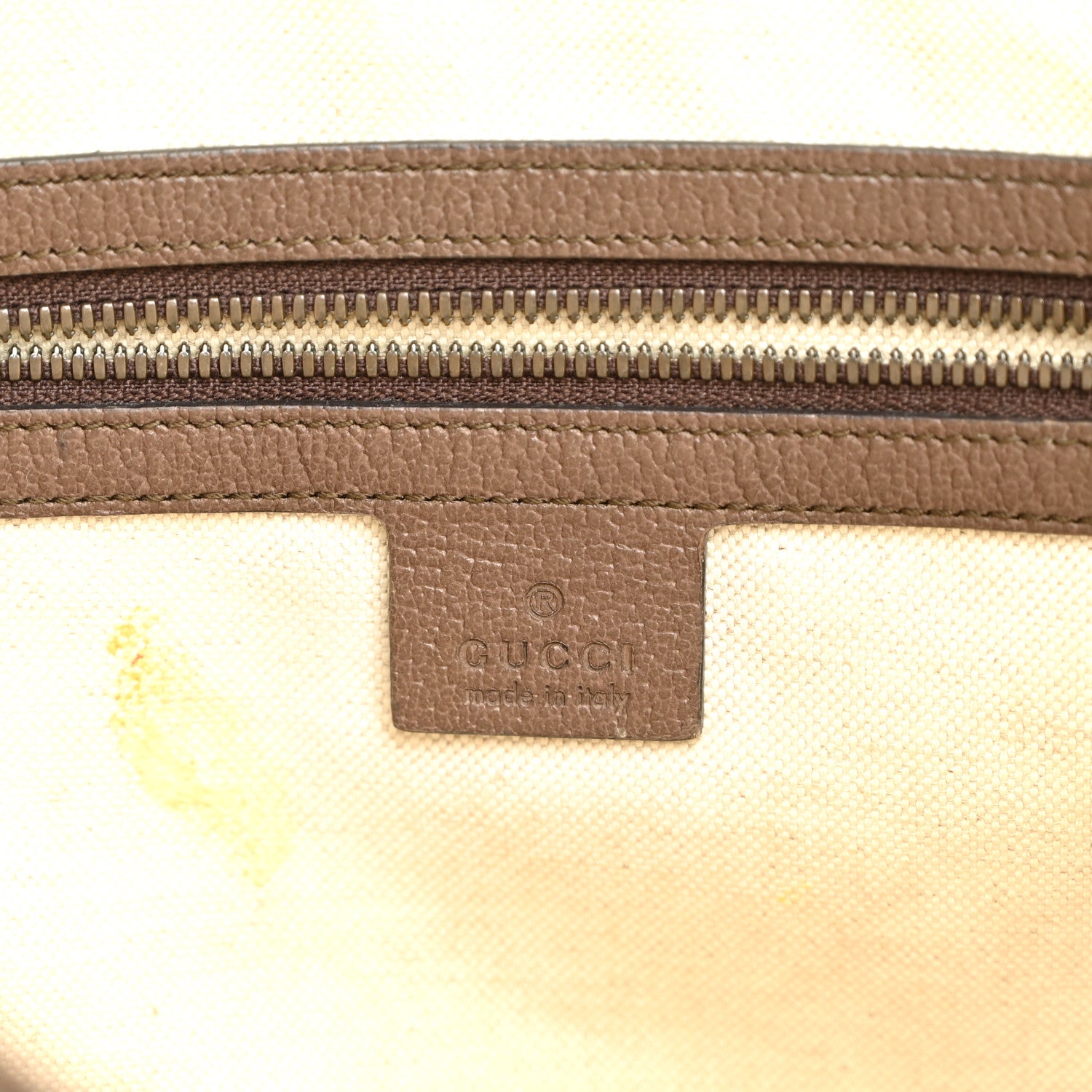 Gucci GG Supreme Monogram Web Small Ophidia Half Moon Hobo Brown 6 of 11