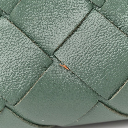 Bottega Veneta BOTTEGA VENETA Calfskin Nappa Intrecciato Candy Wallace Aloe 12 of 12