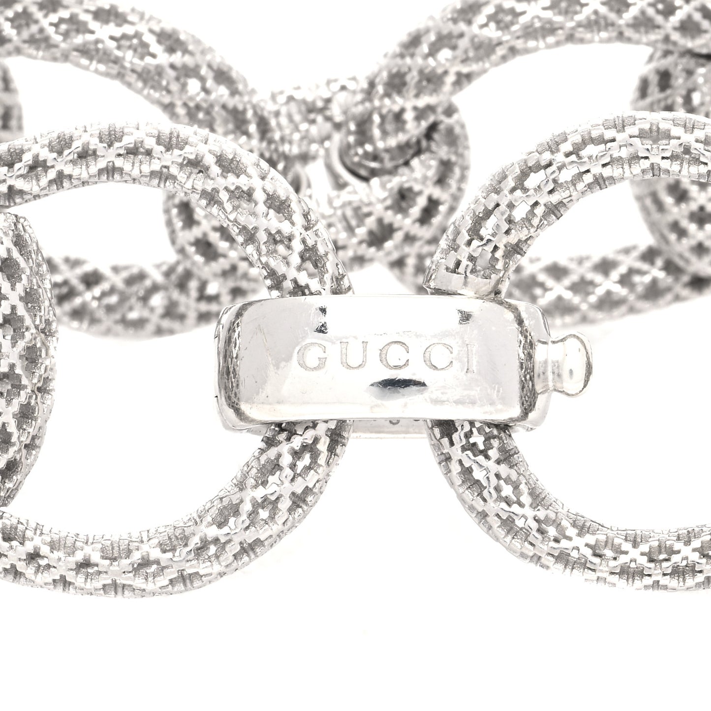 Sterling Silver Horsebit Diamantissima Bracelet