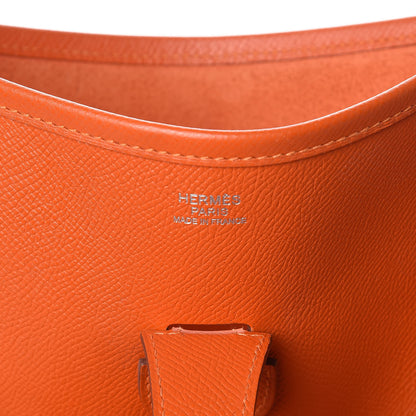 Hermes Epsom Evelyne III GM Orange 10 of 14