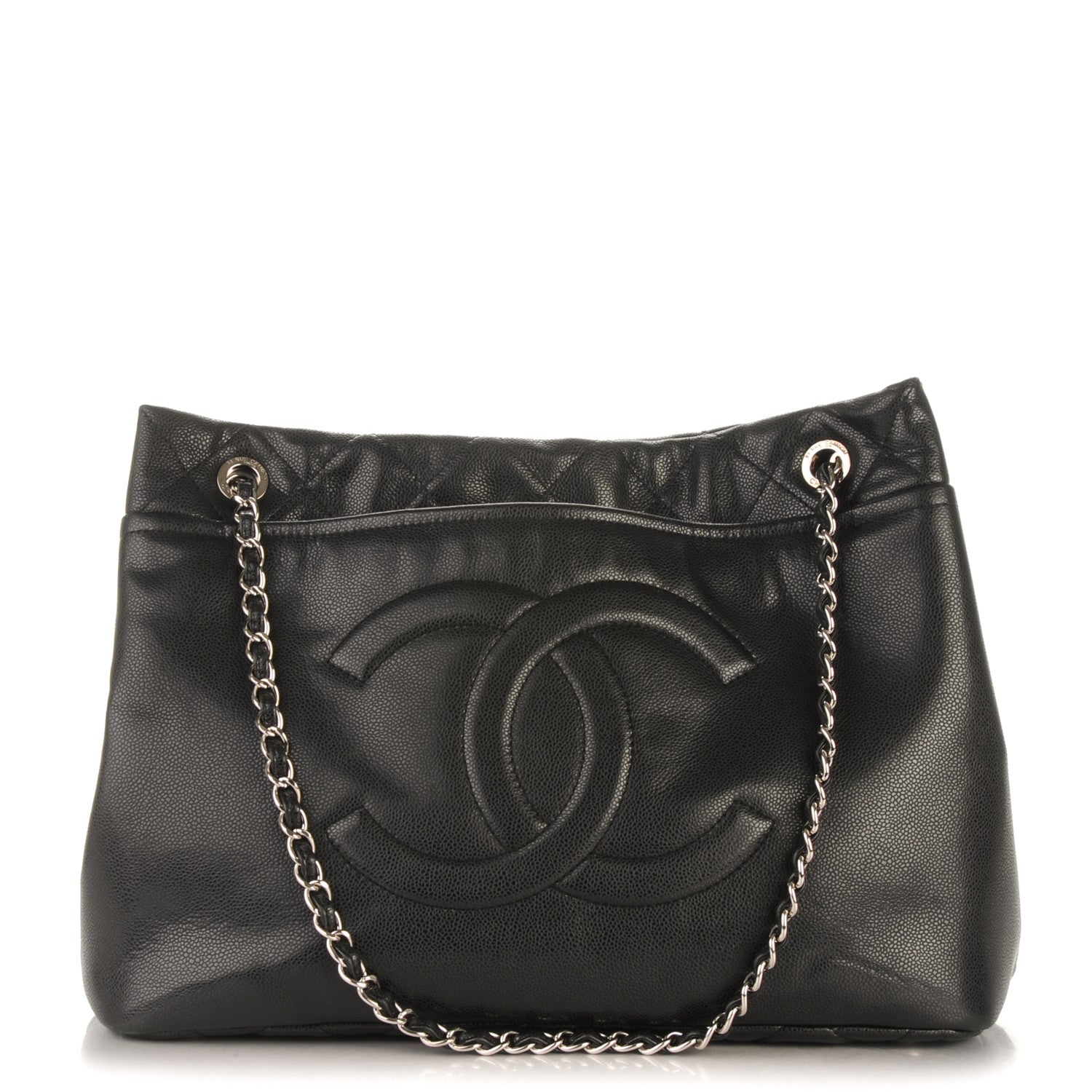 Chanel Caviar Timeless CC Soft Tote Black 1 of 8
