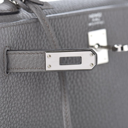 Hermes Togo Kelly Retourne 25 Etain 20 of 36
