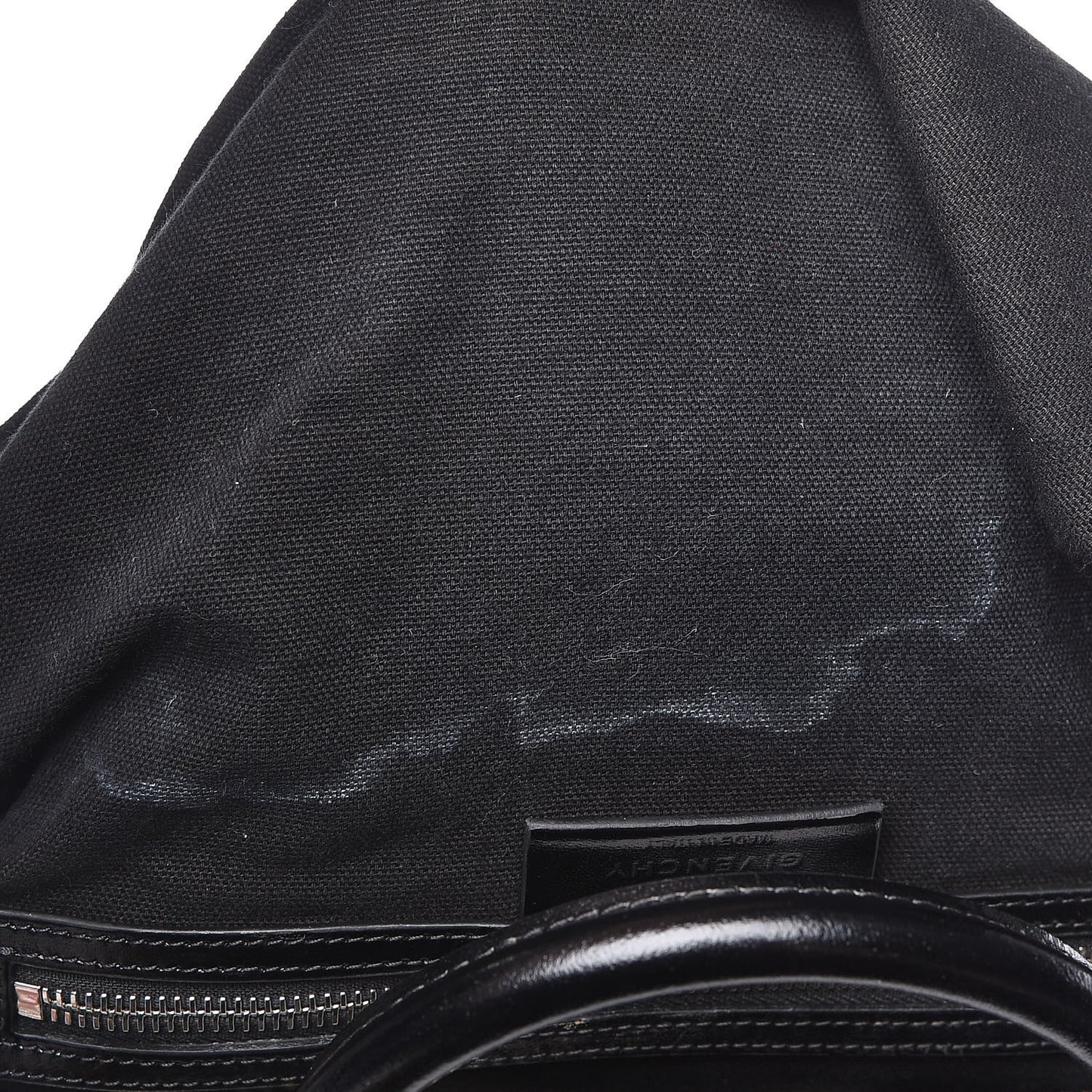 Shiny Lord Calfskin Small Antigona Black