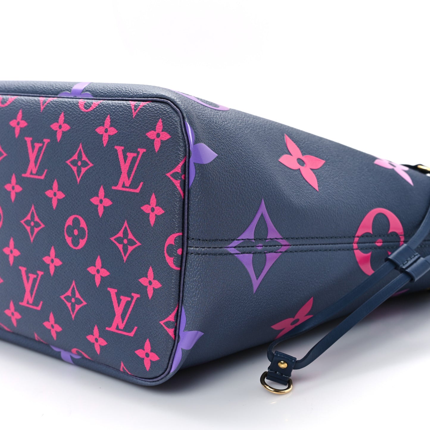 Monogram Giant Spring In The City Neverfull MM Midnight Fuchsia