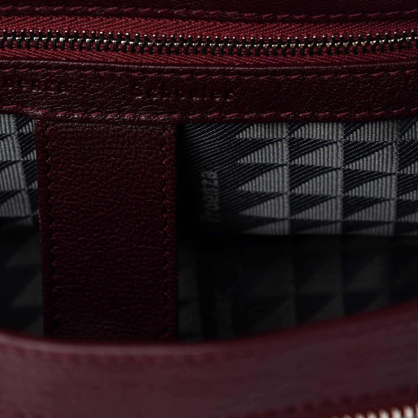 Lambskin Medium PS1 Satchel Oxblood